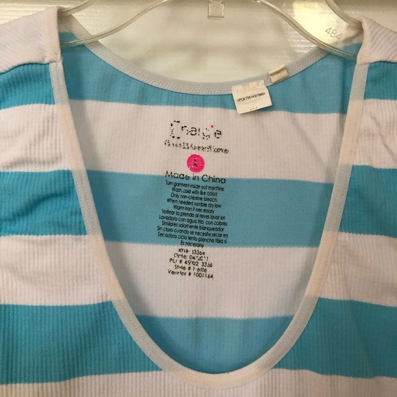 Energie Racerback Striped Active Performance Tank Top Shirt - Picture 9 of 16